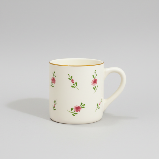 Mug Dixie – Pink — handmade Portuguese ceramic by Casa Belo