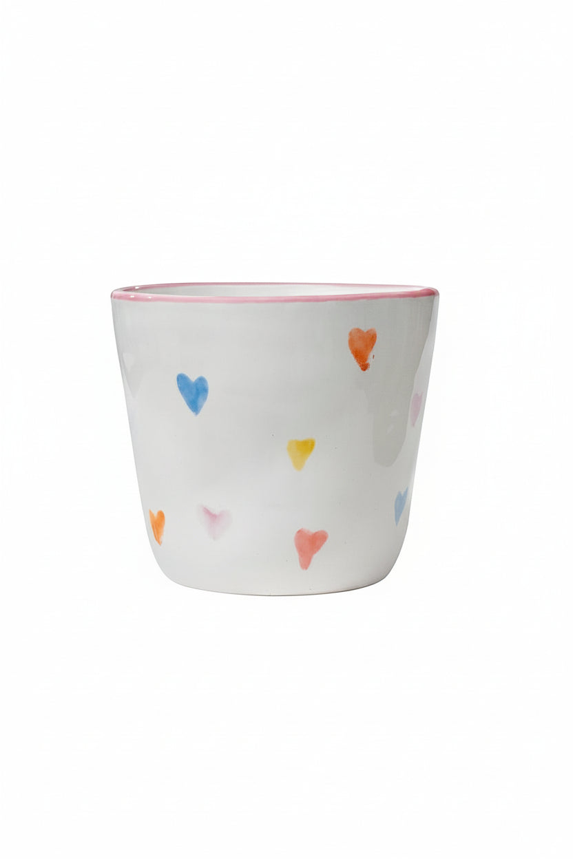 Espresso Cup Love - Set of 6 – Rainbow — handmade Portuguese ceramic by Casa Belo
