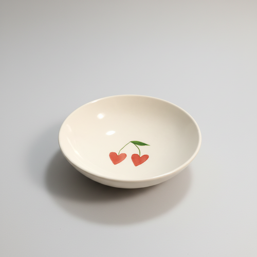 Pasta Bowl Cherry — handmade Portuguese ceramic by Casa Belo