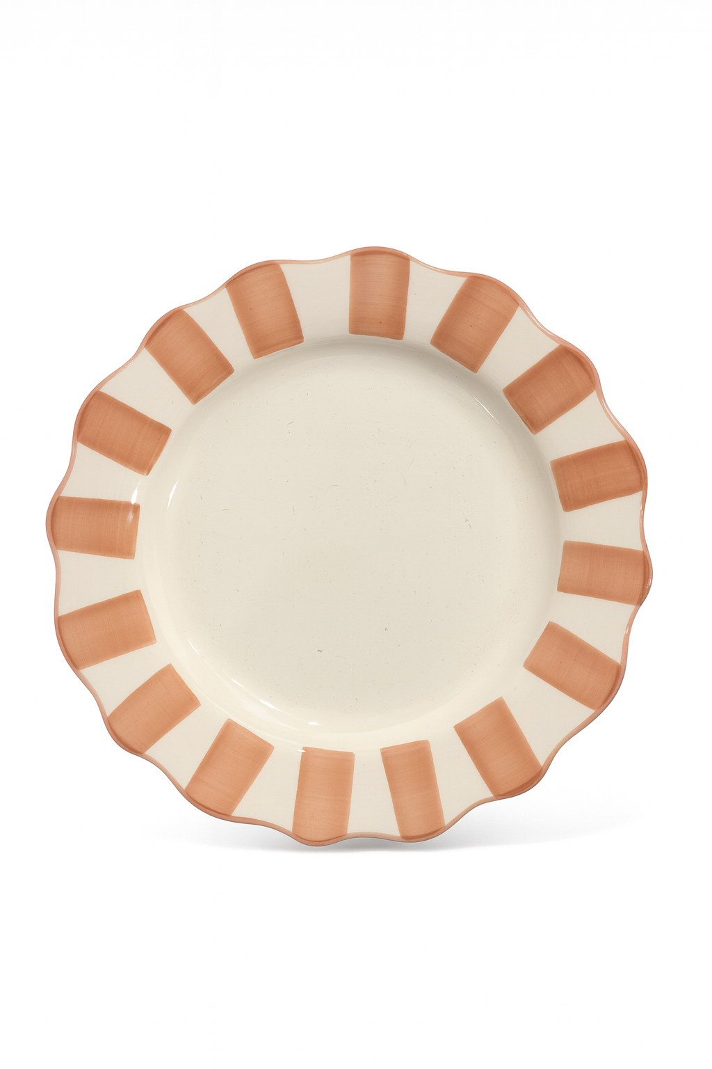 Louie Dinner Plate – Terracota — handmade Portuguese ceramic by Casa Belo