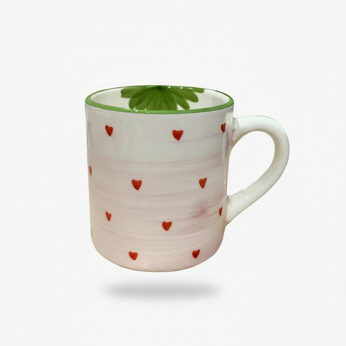 Mug Strawberry — handmade Portuguese ceramic by Casa Belo