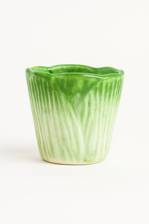 Espresso Cup Mariana - Set of 6 – Green — handmade Portuguese ceramic by Casa Belo