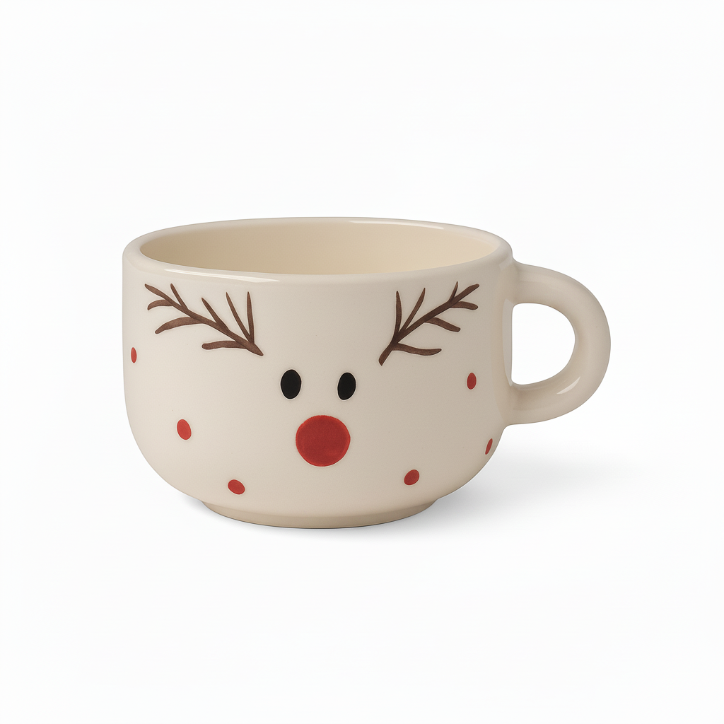 Reindeer Cappuccino Mug