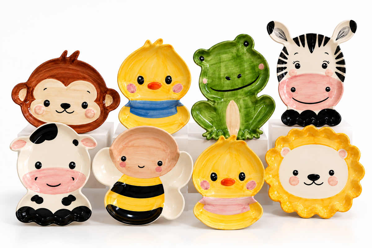 Little Friends | Handcrafted Children's Plates
