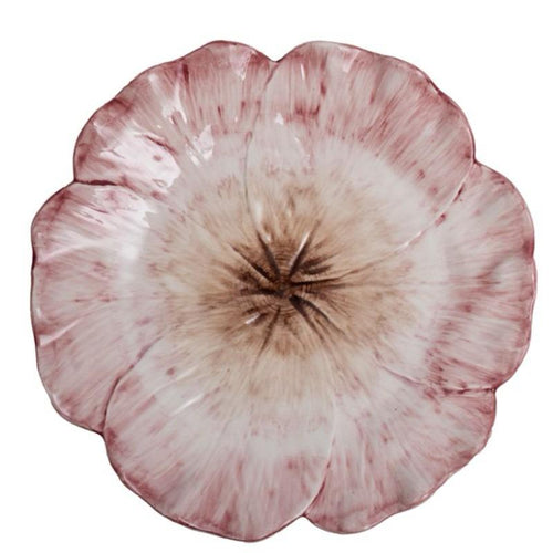 Dinner Plate Dreamy – Pink — handmade Portuguese ceramic by Casa Belo