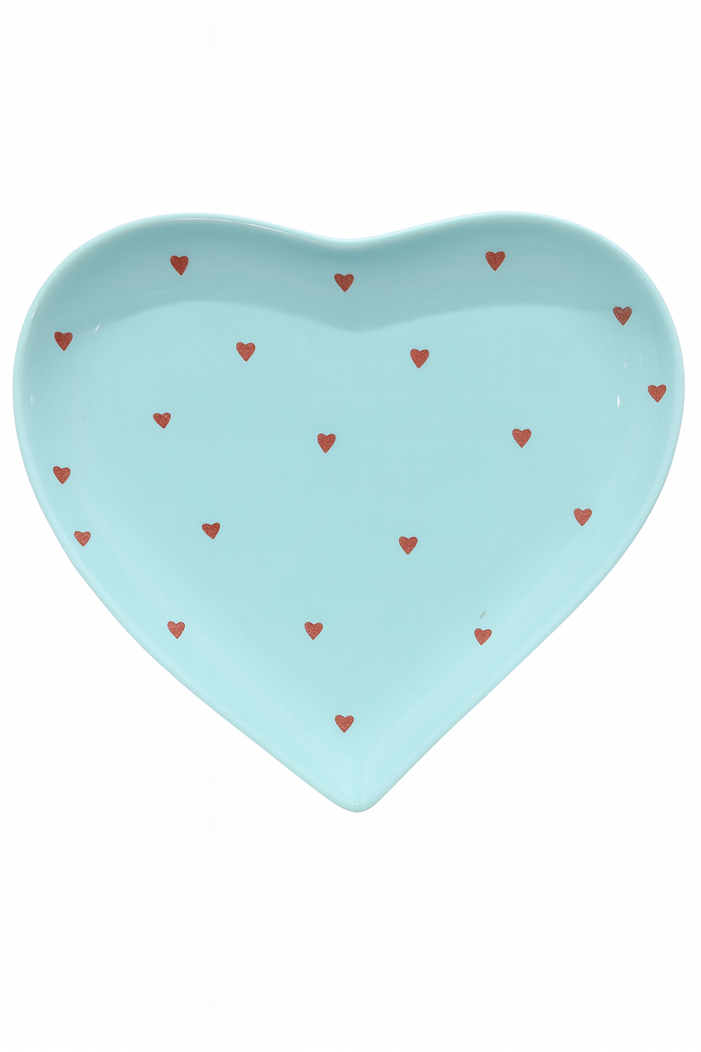 Dinner Plate Love – Blue — handmade Portuguese ceramic by Casa Belo