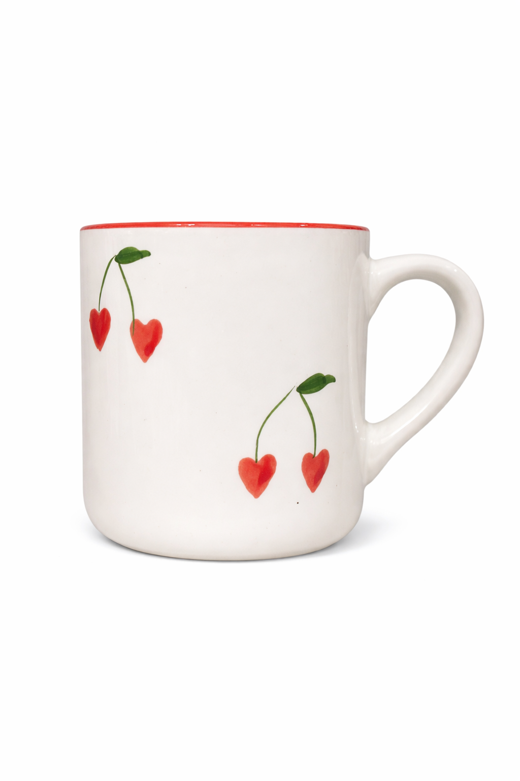 Mug Cherry — handmade Portuguese ceramic by Casa Belo
