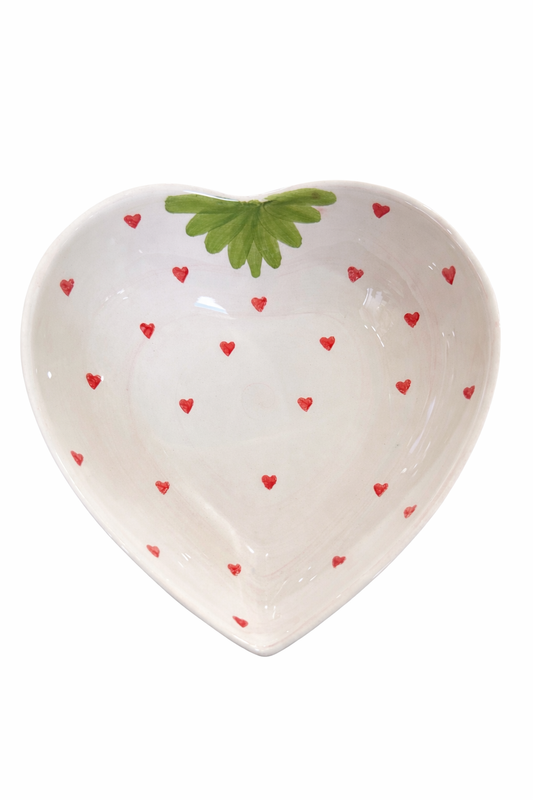 Small Bowl Strawberry – Pink — handmade Portuguese ceramic by Casa Belo