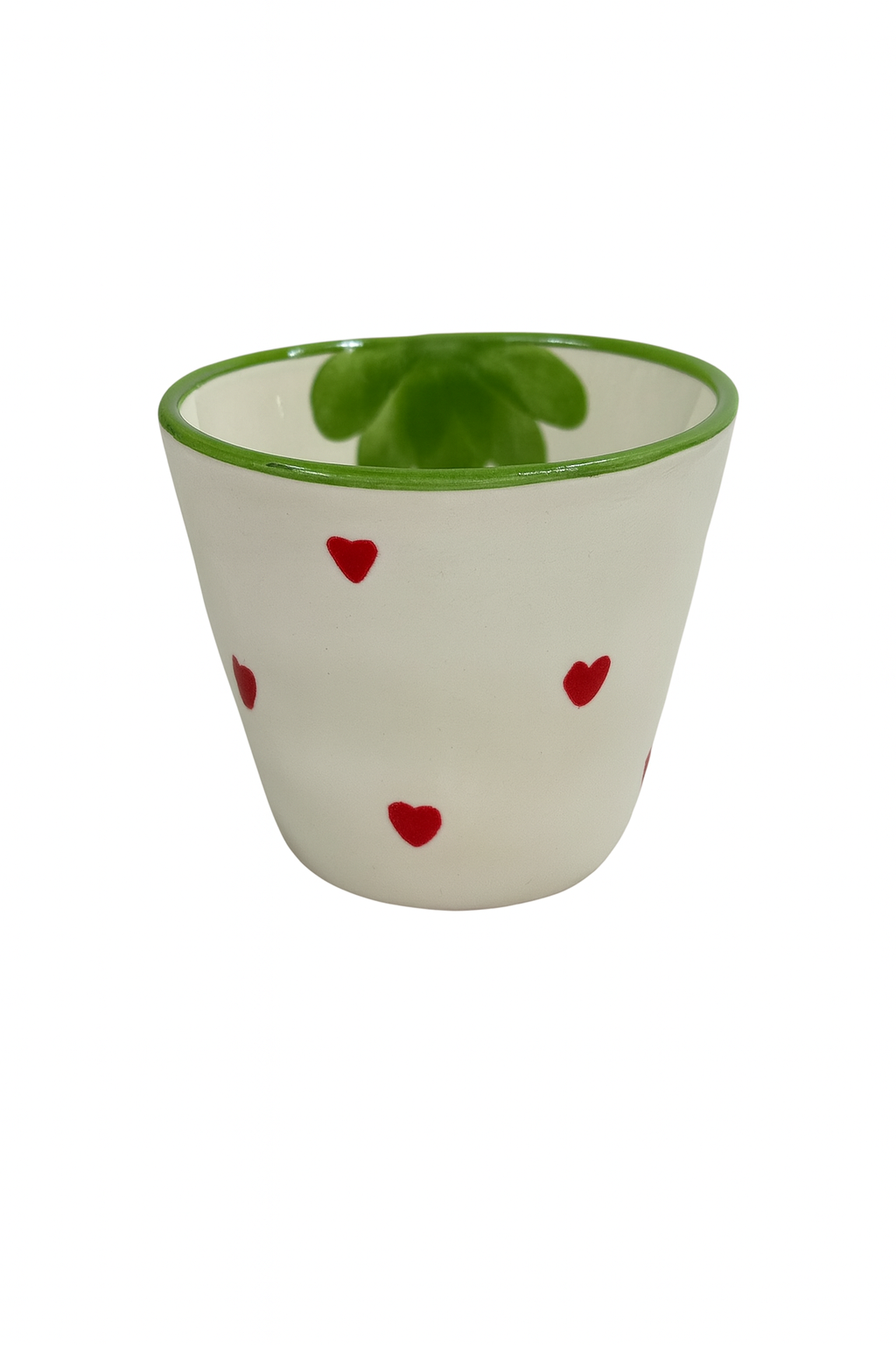 Espresso Cup Strawberry - Set of 6 – Classic — handmade Portuguese ceramic by Casa Belo
