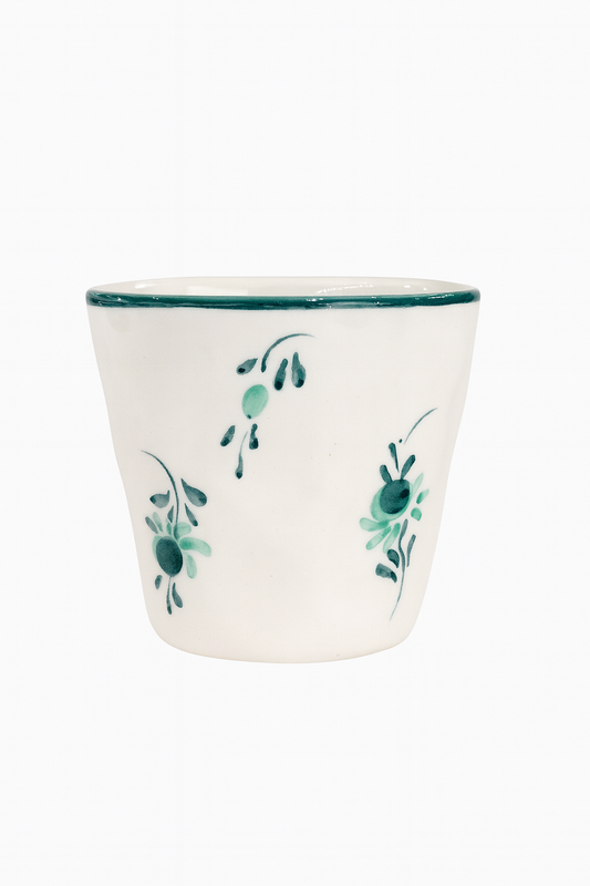 Espresso Cup Dixie - Set of 6 – Emerald — handmade Portuguese ceramic by Casa Belo