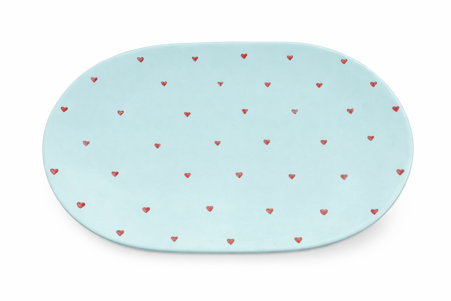 Platter Love – Blue — handmade Portuguese ceramic by Casa Belo