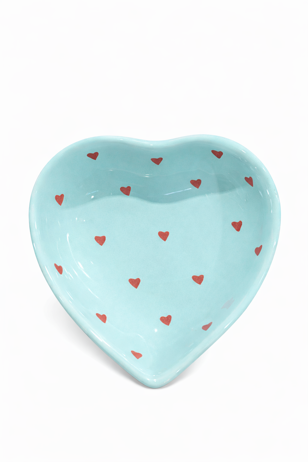 Small Bowl Love – Blue — handmade Portuguese ceramic by Casa Belo