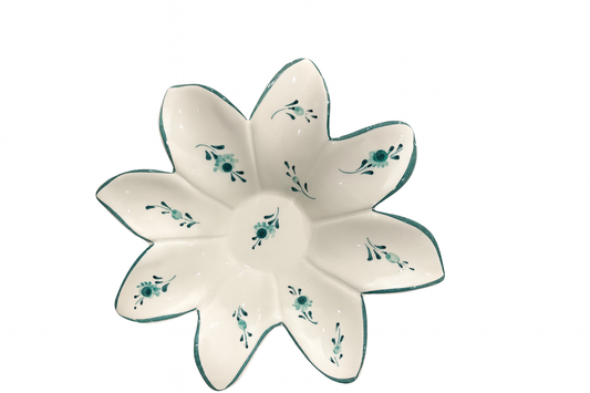 T-Light Candle Holder Dixie – Emerald — handmade Portuguese ceramic by Casa Belo