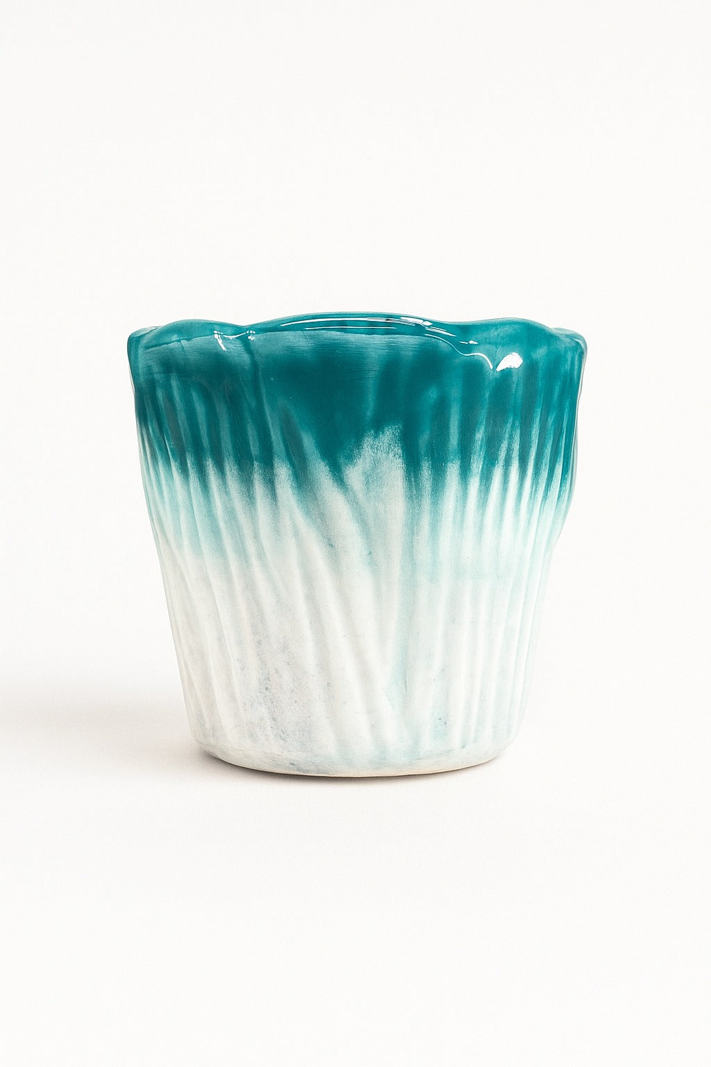 Espresso Cup Mariana - Set of 6 – Mint — handmade Portuguese ceramic by Casa Belo
