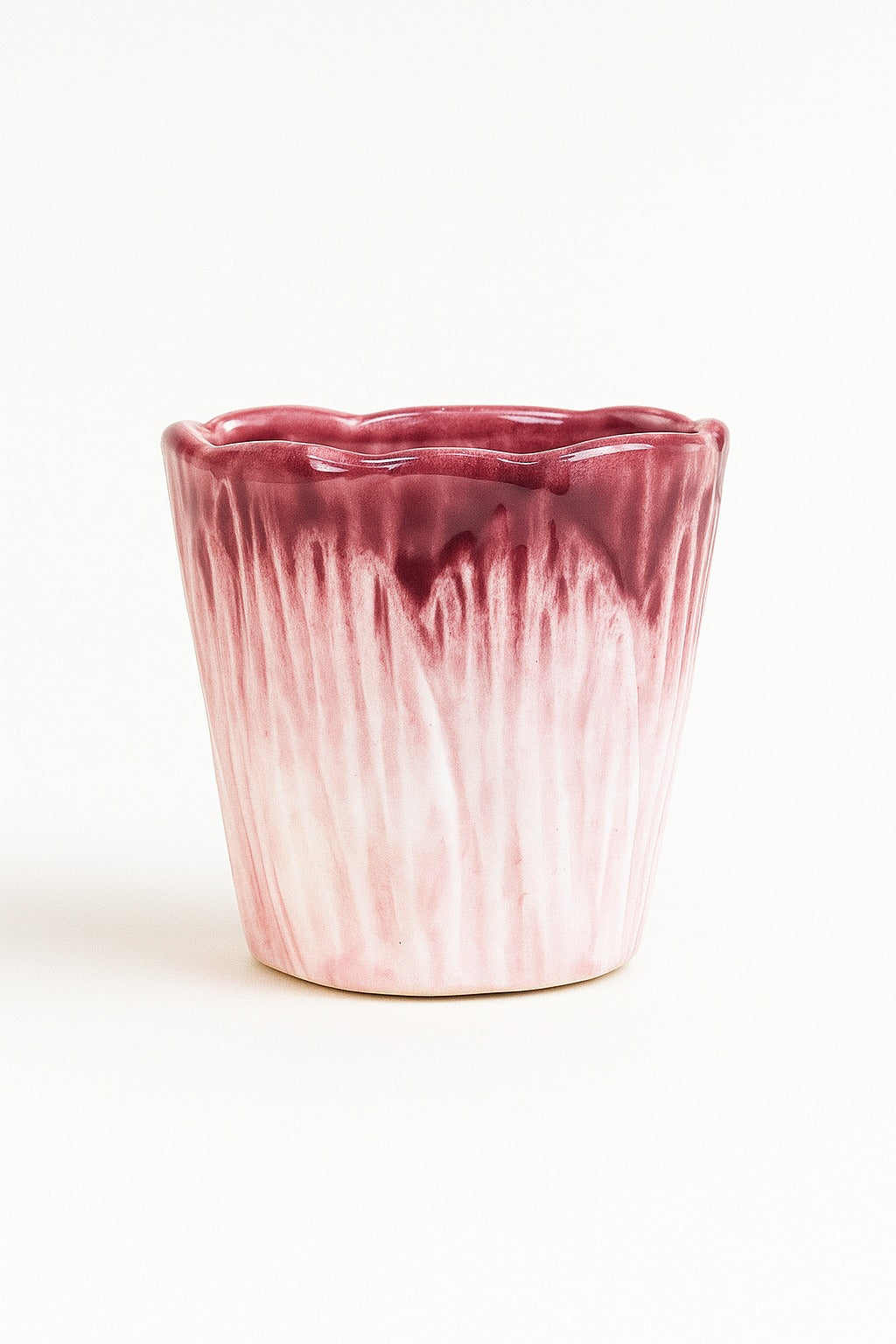 Espresso Cup Mariana - Set of 6 – Pink — handmade Portuguese ceramic by Casa Belo