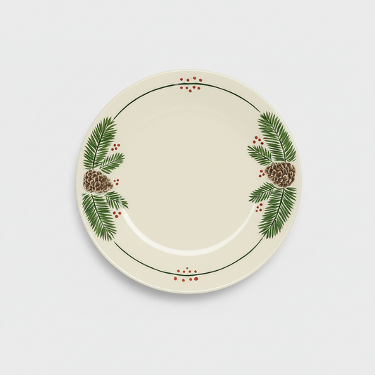 Pinecone Dinner Plate