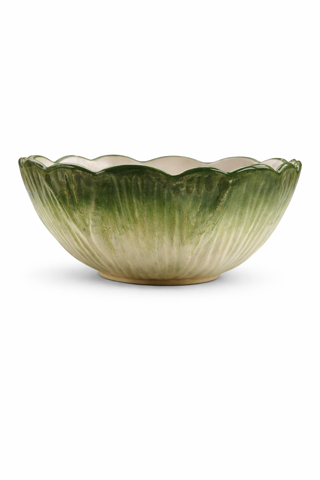 Artichoke Cereal Bowl – Mariana Green — handmade Portuguese ceramic by Casa Belo