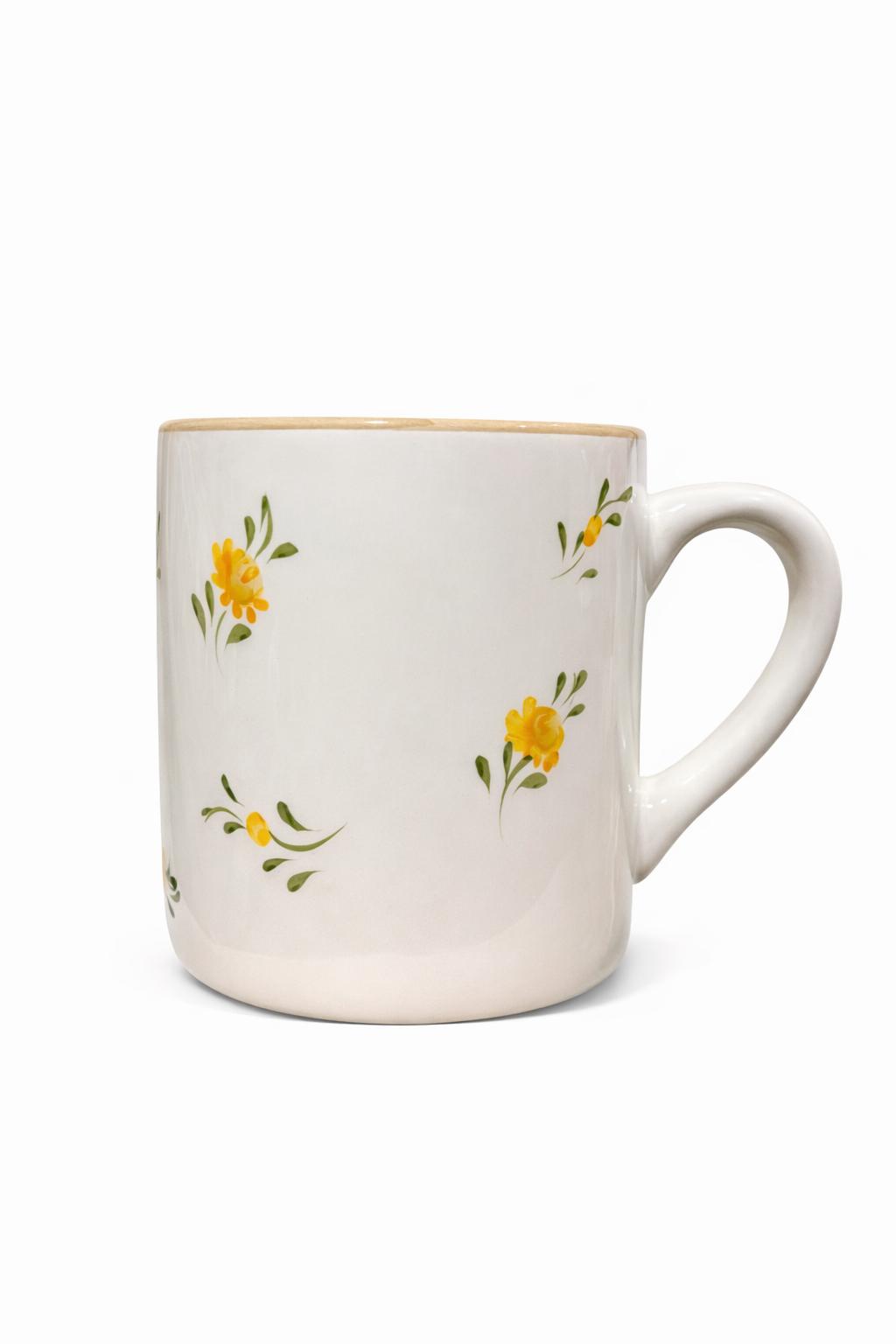 Mug Dixie – Yellow — handmade Portuguese ceramic by Casa Belo