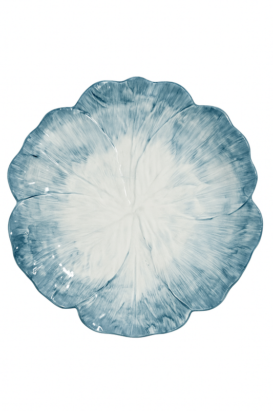 Dinner Plate Mariana – Blue — handmade Portuguese ceramic by Casa Belo