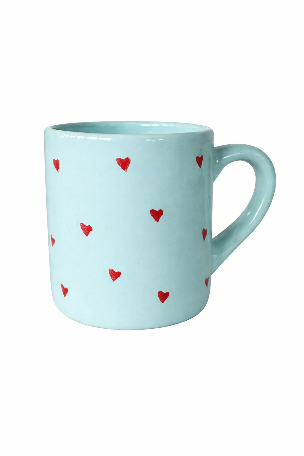 Mug Love – Blue — handmade Portuguese ceramic by Casa Belo
