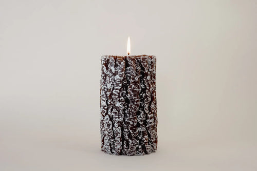 Log Candle — handmade Portuguese ceramic by Casa Belo